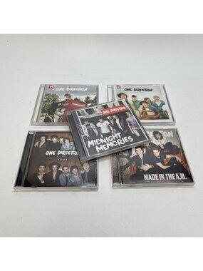 Bundle Lot x5 One Direction CDs 2010's Pop Music Essentials Read